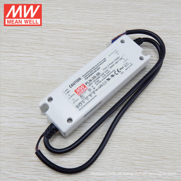 MEAN WELL 48Vdc LED Driver 30W com função PFC PLN-30-48